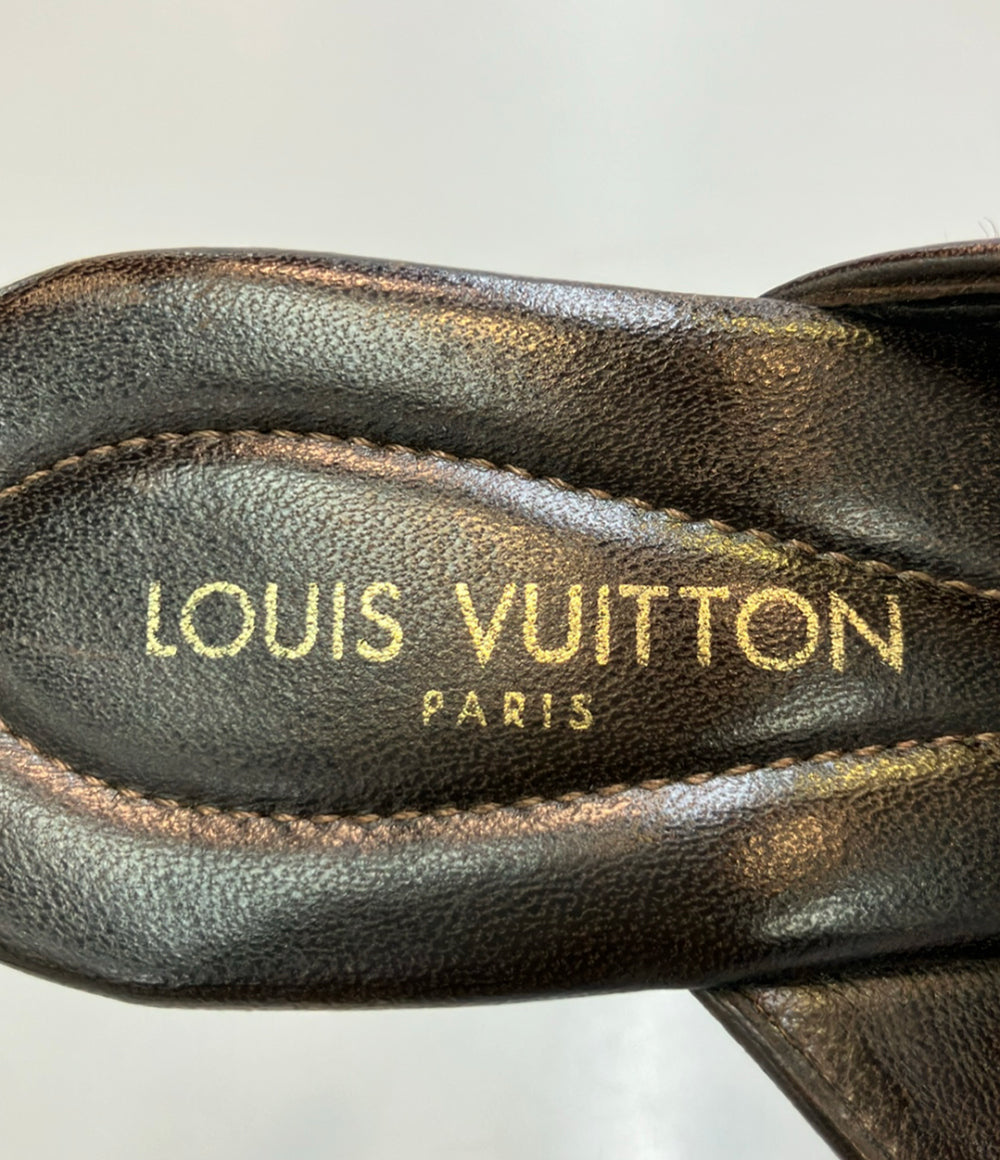 LOUIS VUITTON サンダル レディース SIZE 35 1/2 (23cm) ルイ・ヴィトン