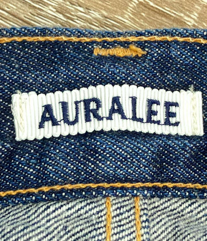 AURALEE デニムパンツ HARDTWIST DENIM PINTUCK PANTS 21AW A21AP06DM メンズ SIZE 1 (M) オーラリー