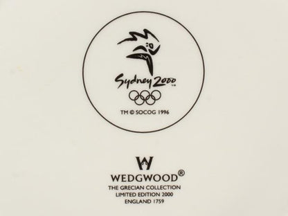 美品 WEDGWOOD シドニーオリンピック記念プレート 2000年 飾り皿 20cm ウエッジウッド