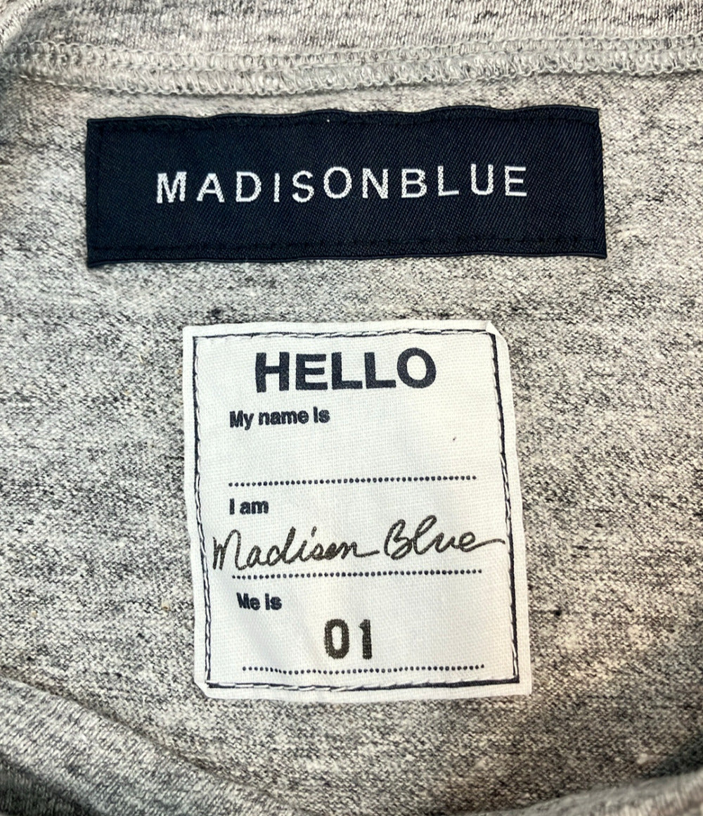 美品 MADISONBLUE 半袖Tシャツ Hello MB999-7101 レディース SIZE S マディソンブルー