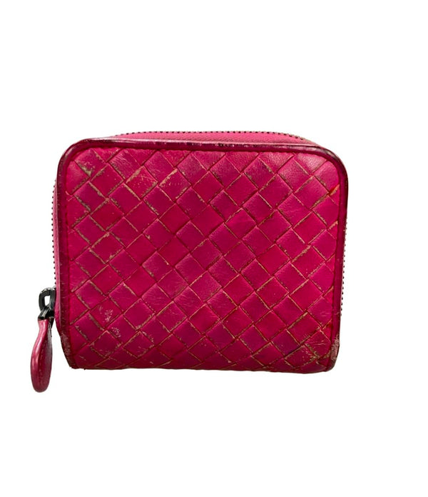 BALENCIAGA ラウンドファスナー二つ折り財布 イントレチャート レディース バレンシアガ