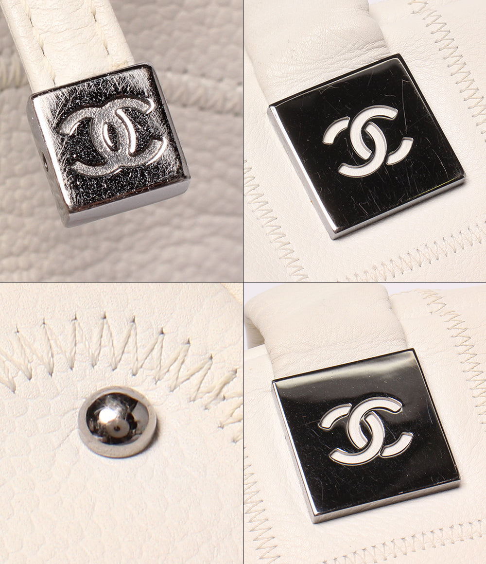 CHANEL ハンドバッグ トートバッグ ミニボストンバッグ シルバー金具 8番台 チョコバー レディース シャネル