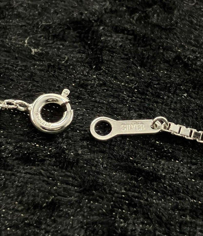 美品 ネックレス SV925 マベパール13mm レディース