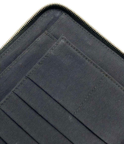 HERMES ラウンドファスナー長財布 シルバー金具 パースGM エールライン メンズ レディース エルメス