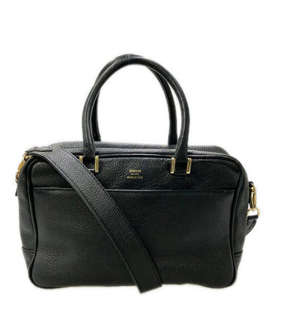 Manuel MILANO ハンドバッグ ショルダーバッグ 2WAY 斜め掛け レザー レディース マニュエルミラノ