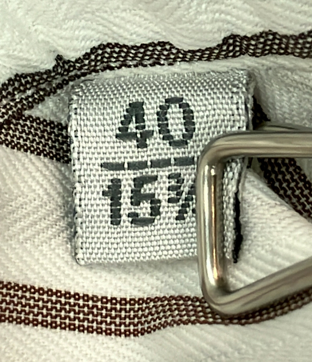 Salvatore Ferragamo 長袖シャツ ストライプ柄 メンズ SIZE 40 (L) サルヴァトーレフェラガモ