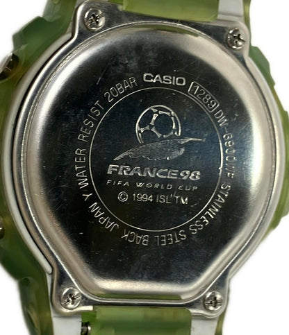 美品 CASIO 腕時計 G-SHOCK FIFA ワールドカップ フランス 98 クオーツ DW-6900WF メンズ カシオ