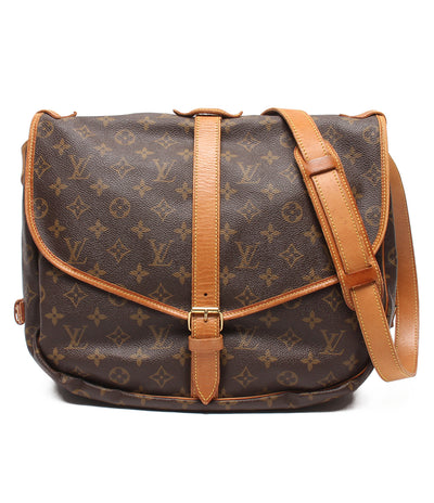 LOUIS VUITTON ショルダーバッグ 肩掛け 斜め掛け ソミュール35 モノグラム M42254 レディース メンズ ルイ・ヴィトン