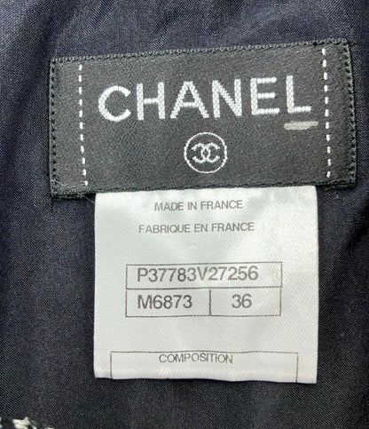 美品 シャネル ツイードスカート ココマーク レディース SIZE 36 (M) CHANEL