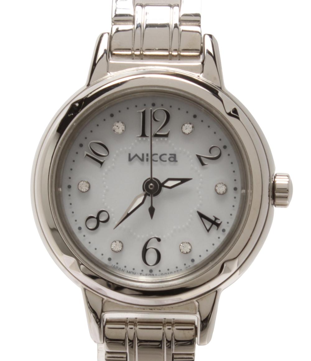 シチズン 腕時計 ウィッカ wicca ソーラー ホワイト E031-R005421 レディース CITIZEN