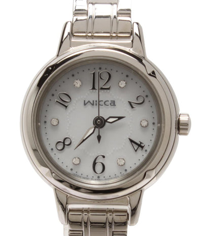 シチズン 腕時計 ウィッカ wicca ソーラー ホワイト E031-R005421 レディース CITIZEN