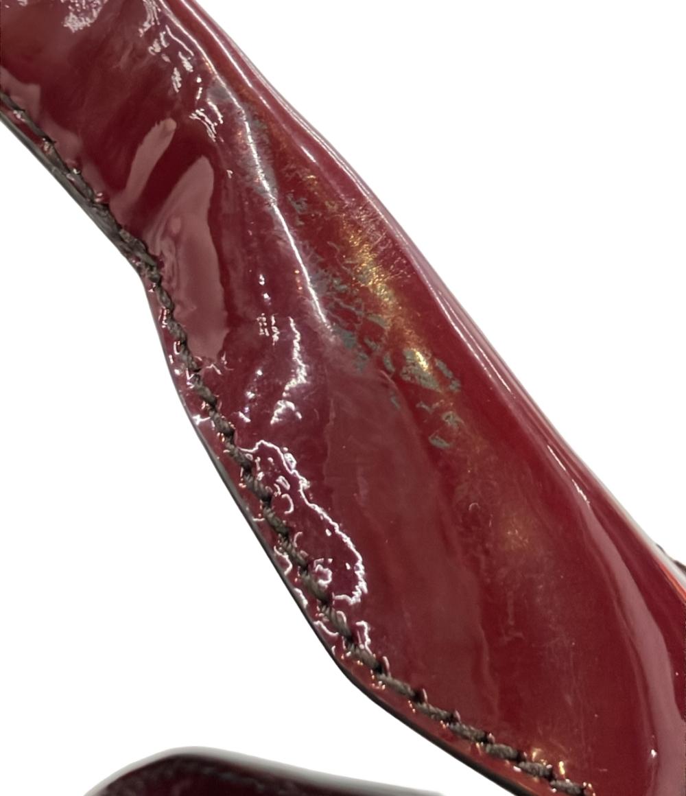 Cartier トートバッグ ハンドバッグ パテントレザー マルチェロ ドゥ カルティエ レディース カルティエ