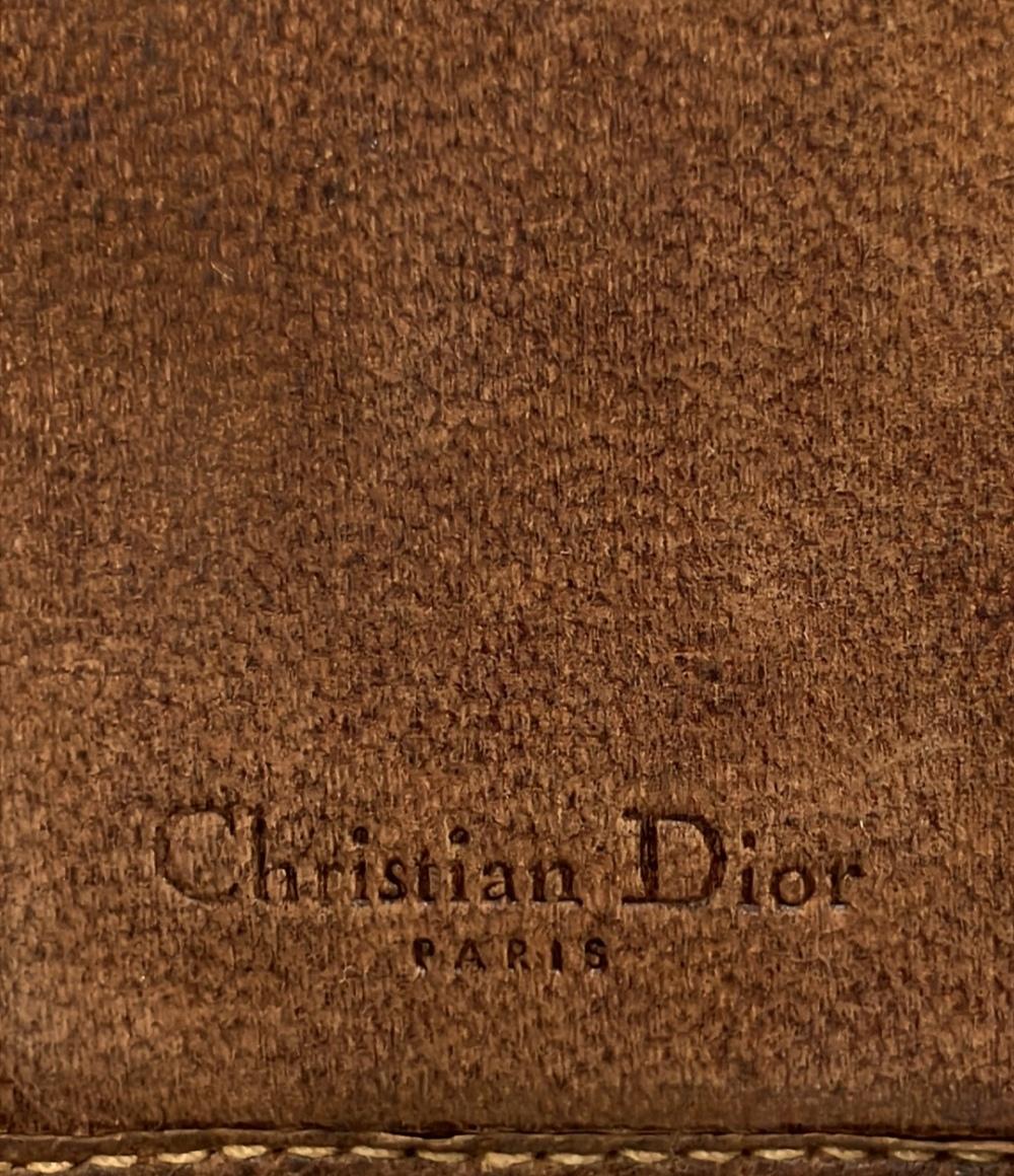 クリスチャンディオール ダブルホック二つ折り財布 メンズ Christian Dior