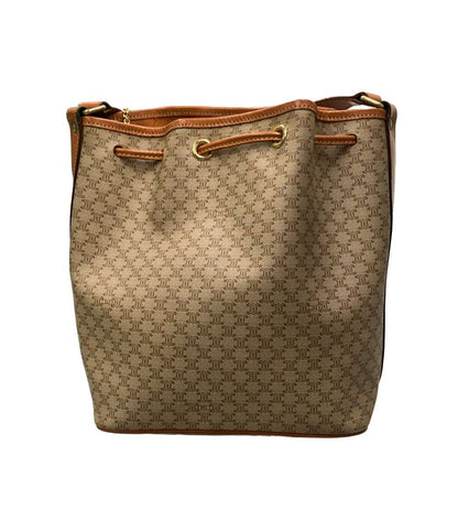 CELINE ショルダーバッグ 斜め掛け マカダム柄 M08 レディース セリーヌ