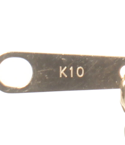 美品 canal4℃ ネックレス K10 ブルートパーズ レディース カナルヨンドシー