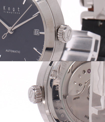 Maker's Watch Knot 腕時計 PREMIUM AUTOMATIC 自動巻き AT-38SVBK メンズ メーカーズウォッチ ノット