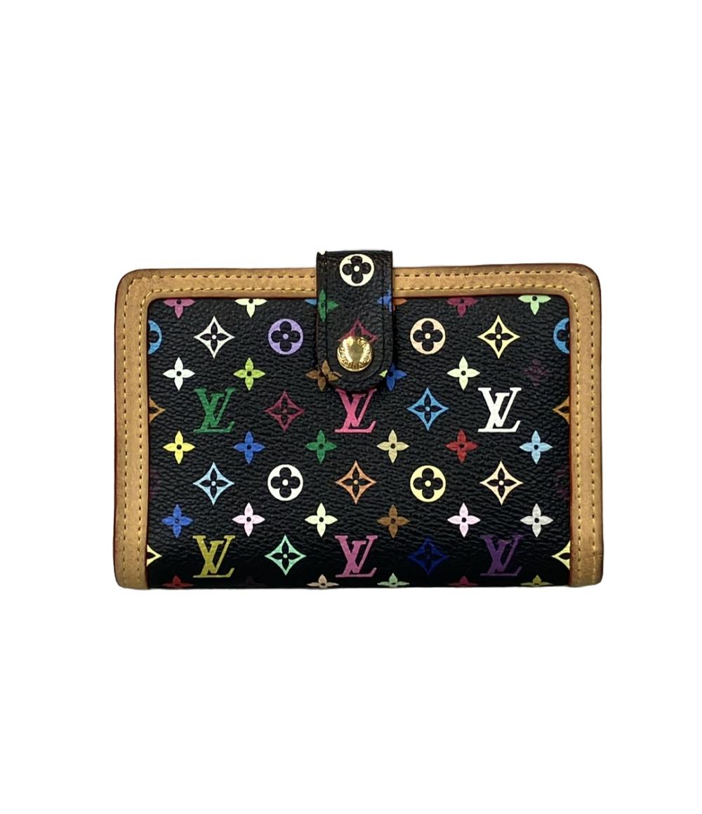 ルイヴィトン 二つ折り財布 ポルトモネ ビエ ヴィエノワ マルチカラー M92988 レディース LOUIS VUITTON