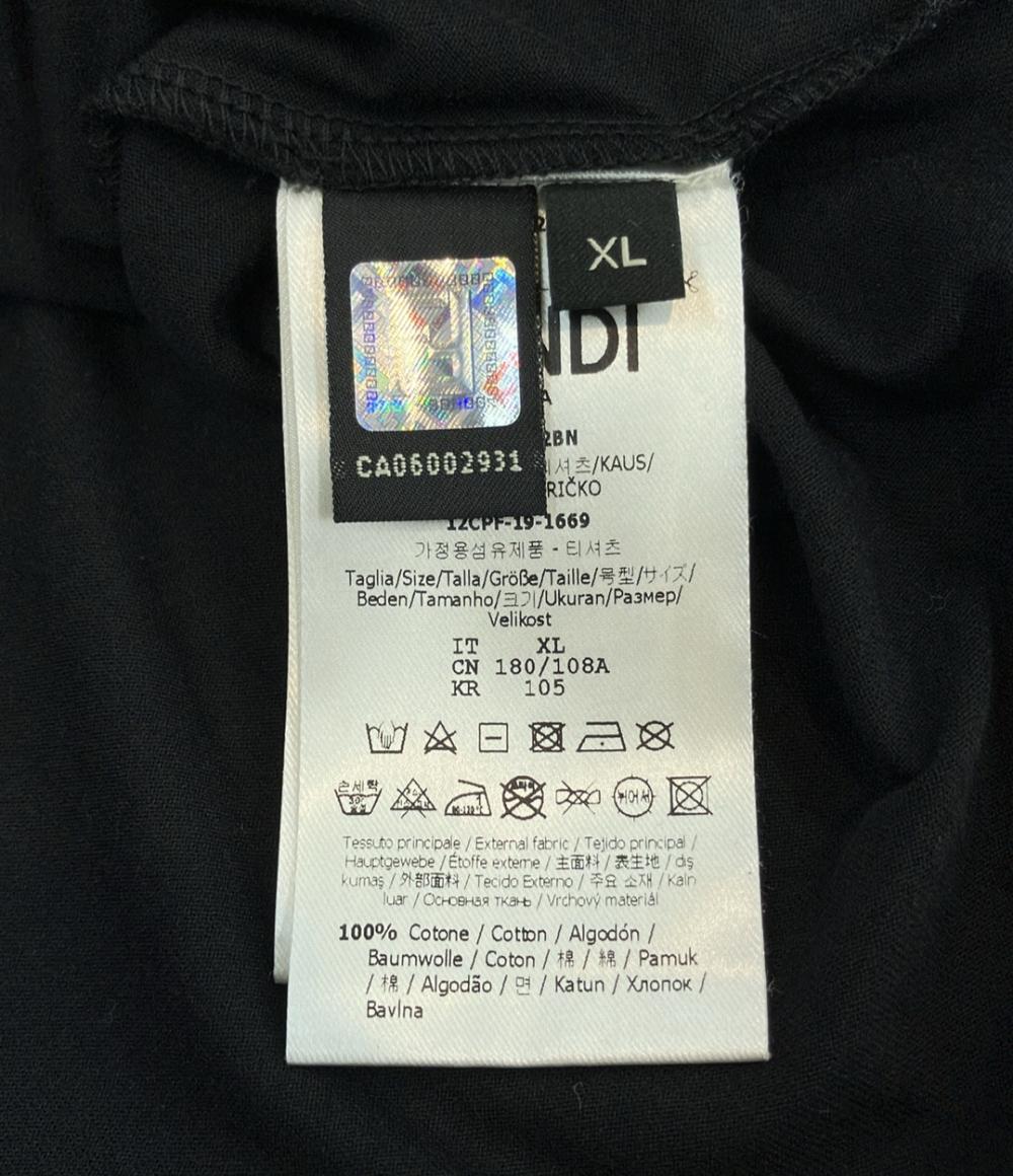 フェンディ 半袖Tシャツ ロゴ メンズ SIZE XL FENDI