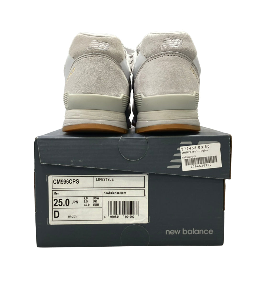 美品 NEW BALANCE ローカットスニーカー CM996CPS メンズ SIZE 25.0 ニューバランス