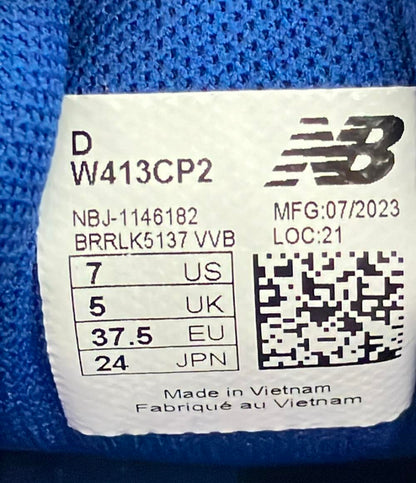 美品 NEW BALANCE ローカットスニーカー W413CP2 レディース SIZE 24.0 (L) ニューバランス