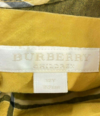 バーバリーチルドレン ノヴァチェック半袖ワンピース キッズ SIZE 152 BURBERRY CHILDREN