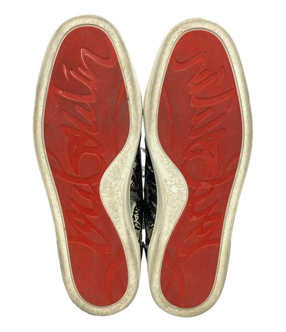 クリスチャンルブタン ローカットスニーカー パテントグラフィック メンズ SIZE 43 (XL) Christian Louboutin