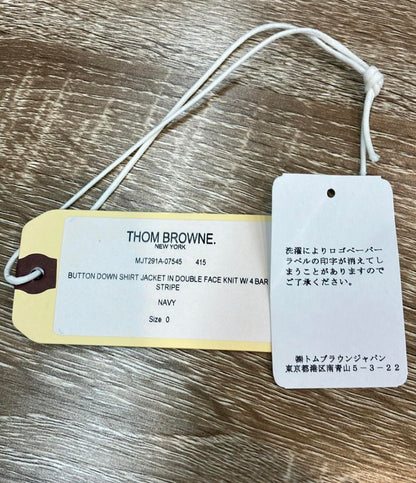THOM BROWNE ジャケット コットン ダブルフェイスニット  インポート メンズ SIZE 0 (XS) トムブラウン