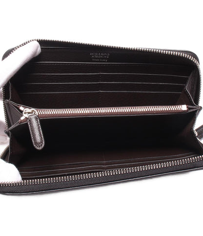 美品 ティガマロ ラウンドファスナー長財布 メンズ TlGAMARO