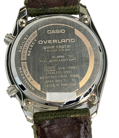 CASIO 腕時計 オーバーランド OVERLAND ソーラー グリーン OVW-100BJ レディース メンズ カシオ