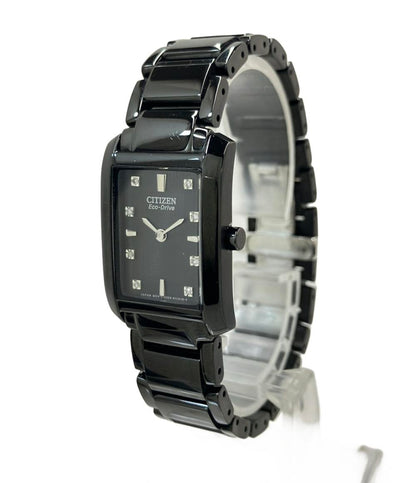 CITIZEN 腕時計 ソーラー ブラック B023-S077702 レディース シチズン
