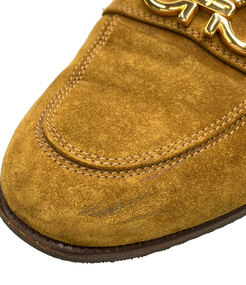 Salvatore Ferragamo ローファー パンプス ガンチーニ DS34725 レディース SIZE 6 サルヴァトーレフェラガモ
