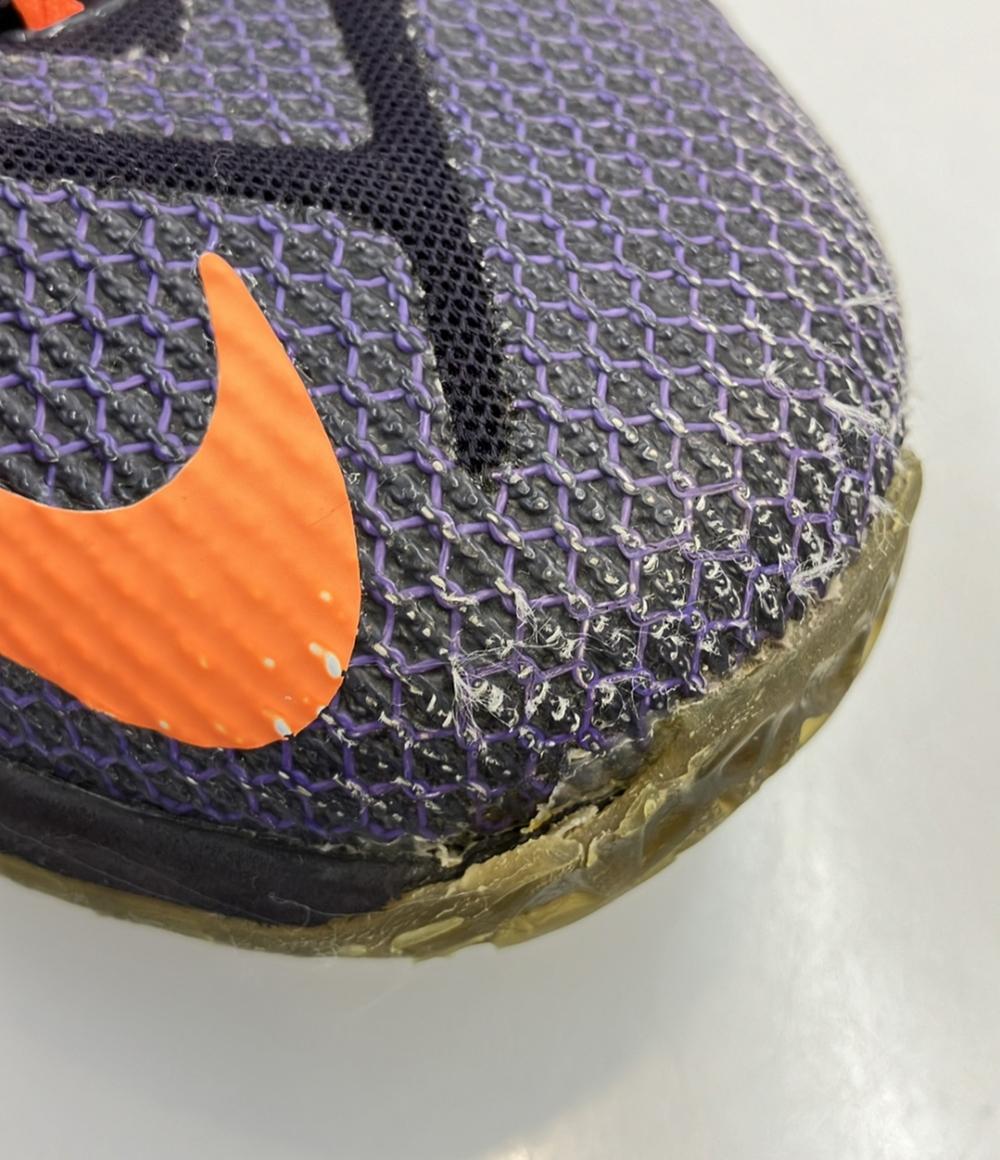 訳あり ナイキ ミドルカットスニーカー LEBRON 12 684593-583 メンズ SIZE 30.0 (XL) NIKE