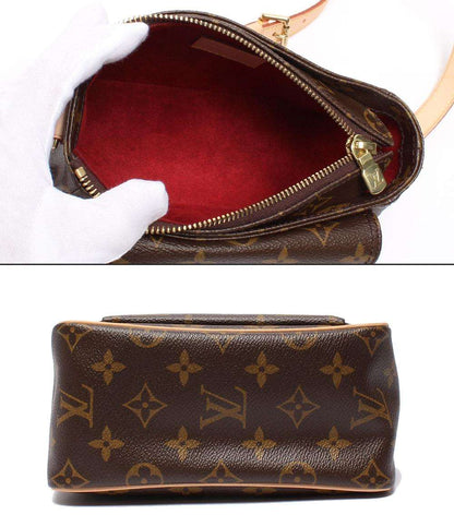 美品 LOUIS VUITTON ショルダーバッグ 肩掛け 斜め掛け ヴィバシテPM モノグラム M51165 レディース ルイ・ヴィトン