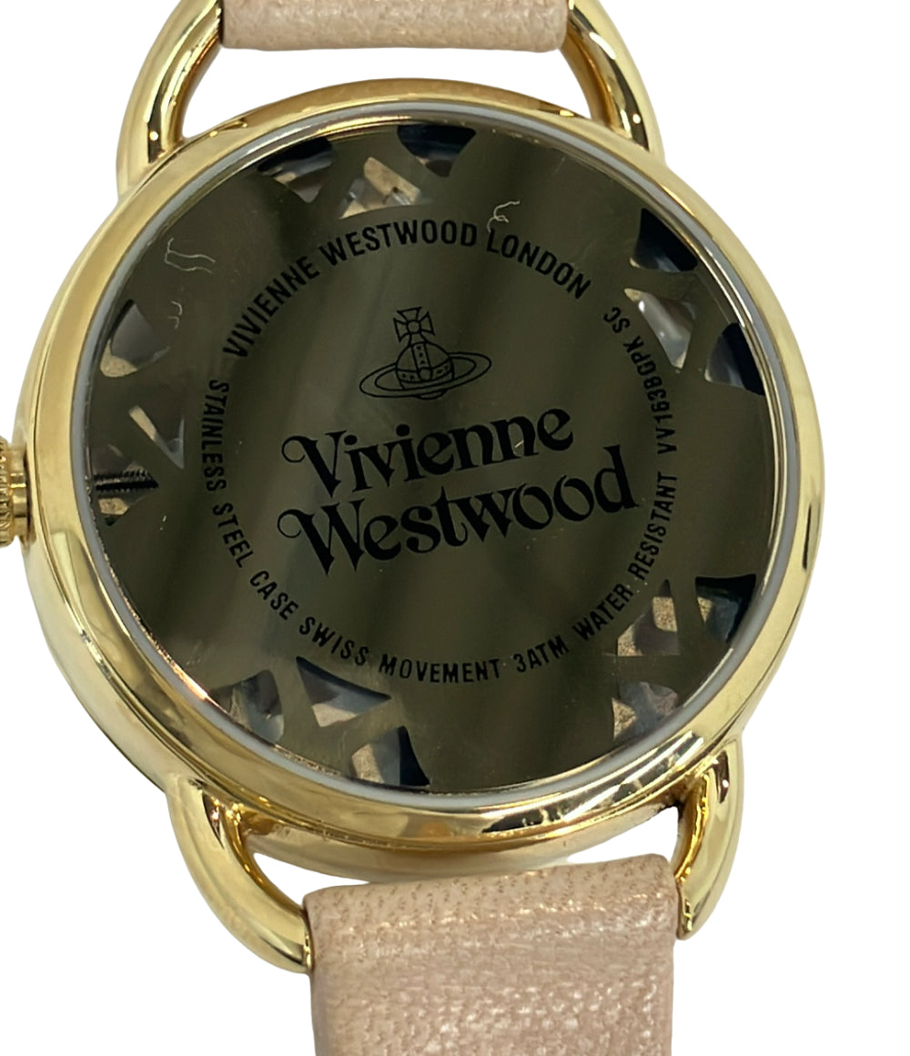 Vivienne Westwood 腕時計 クオーツ VV163BGPK レディース ヴィヴィアンウエストウッド