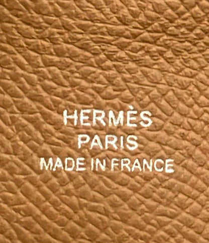 HERMES カードケース シルバー金具 W刻印 カルヴィ レディース エルメス