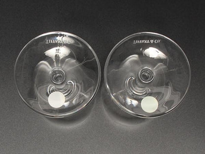 ティファニー ワイングラス 2点セット ペア スウィング TIFFANY&Co.