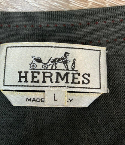 HERMES 長袖ニット メンズ SIZE L エルメス
