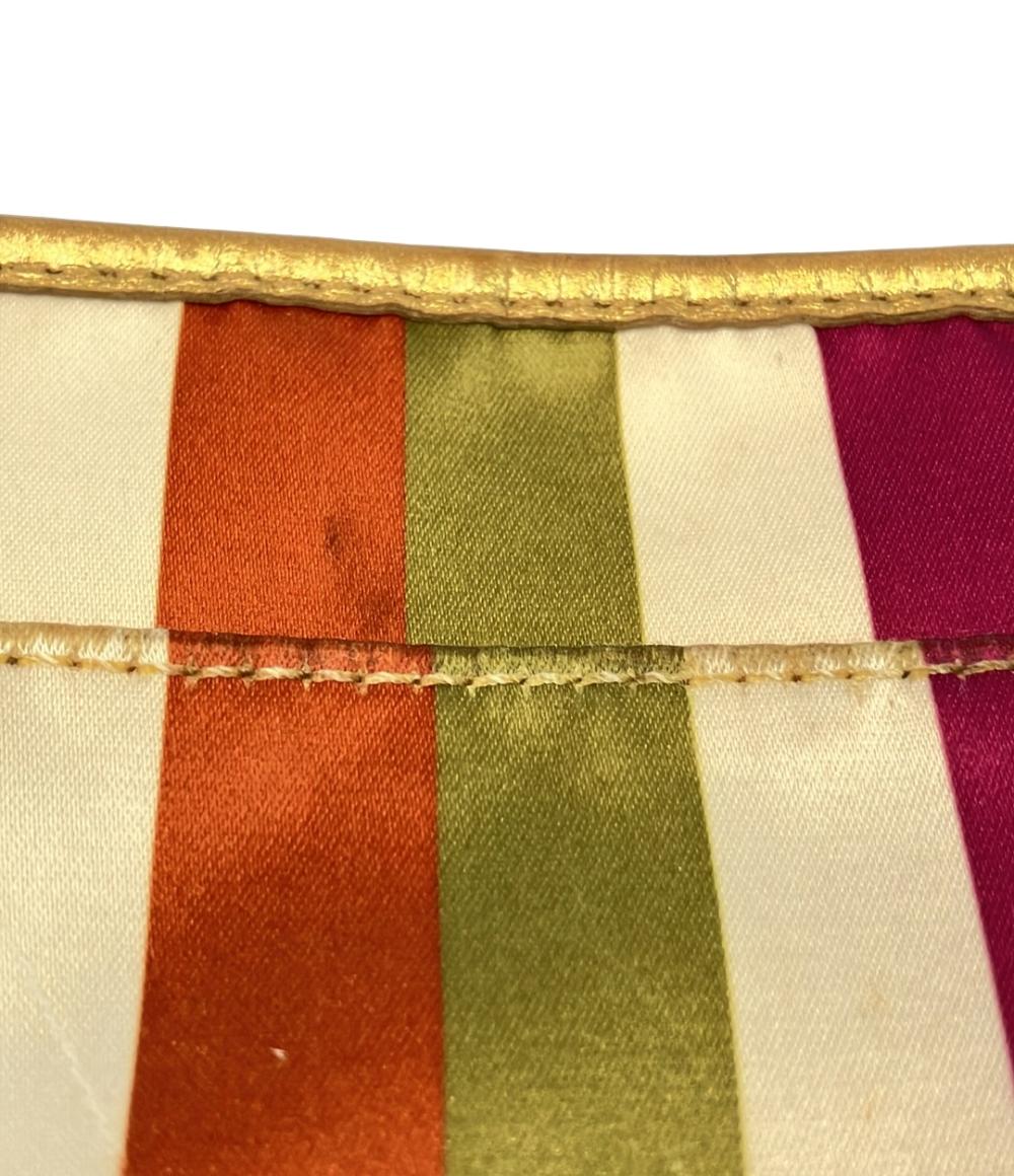 COACH ショルダーバッグ ストライプ柄 レディース コーチ