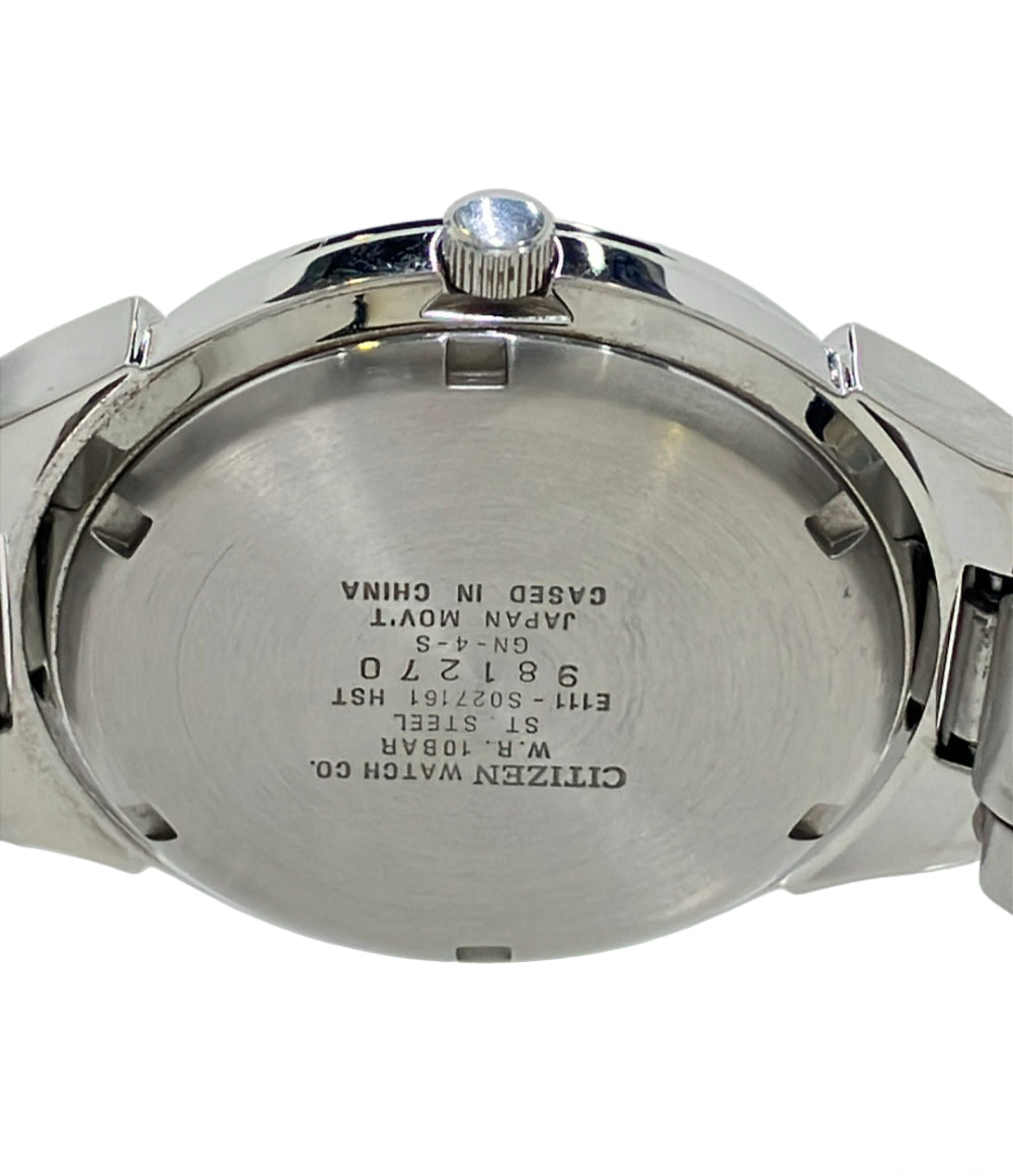CITIZEN 腕時計 ソーラー ブラック E111-S027161 メンズ シチズン