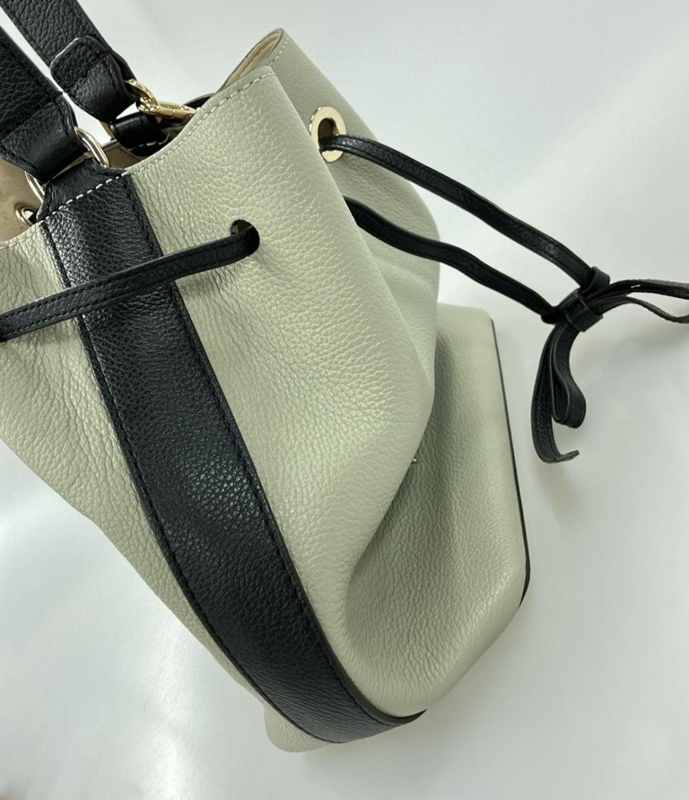 フルラ 2way 巾着レザーハンドバッグ ミニショルダーバッグ 斜め掛け レディース Furla