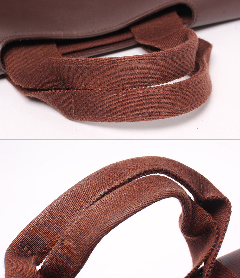 HERMES ハンドバッグ シルバー金具 トワルシェブロン ヴァルパライソ PM レディース エルメス