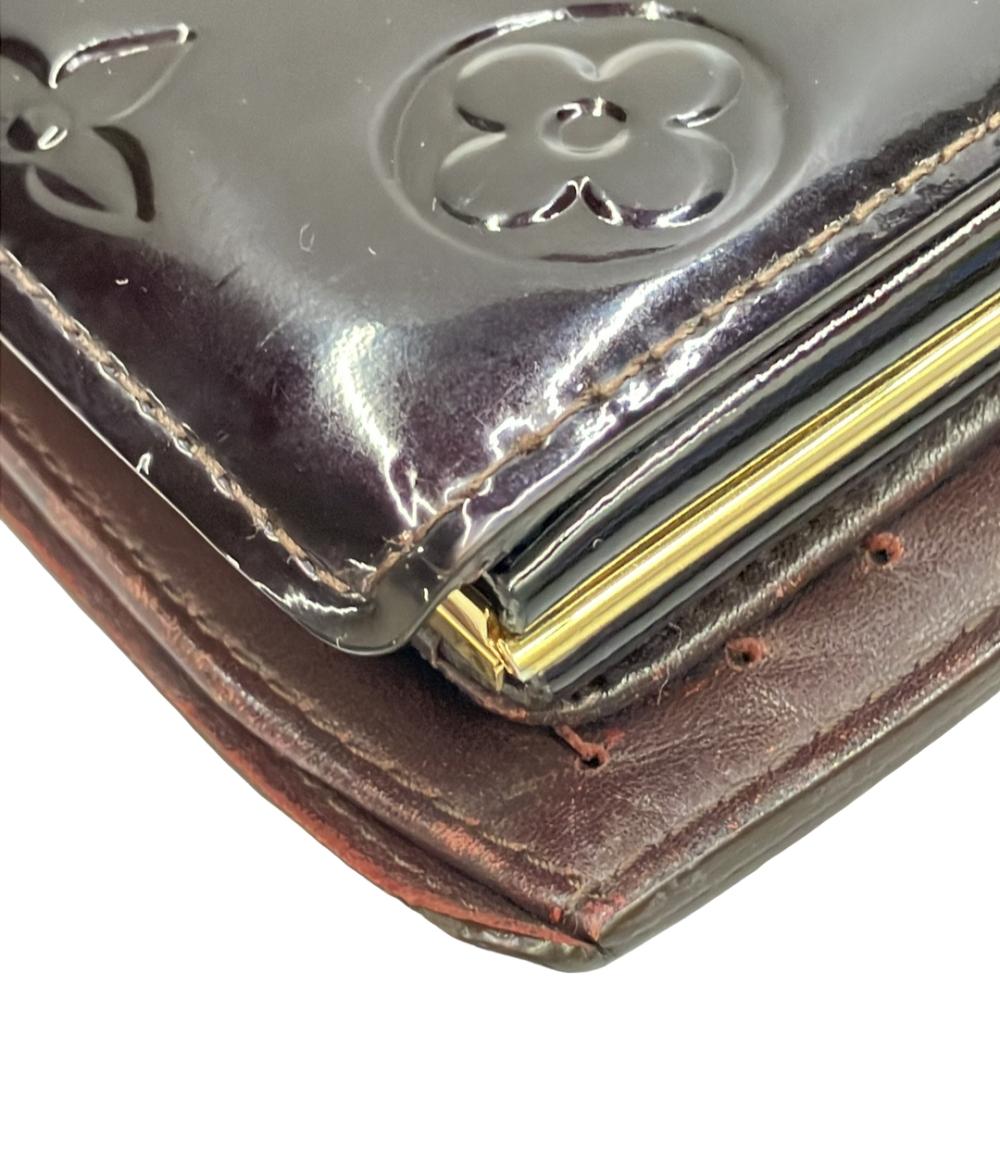 LOUIS VUITTON 二つ折り財布 ヴェルニ ポルトフォイユ ヴィエノワ M93521 レディース ルイ・ヴィトン