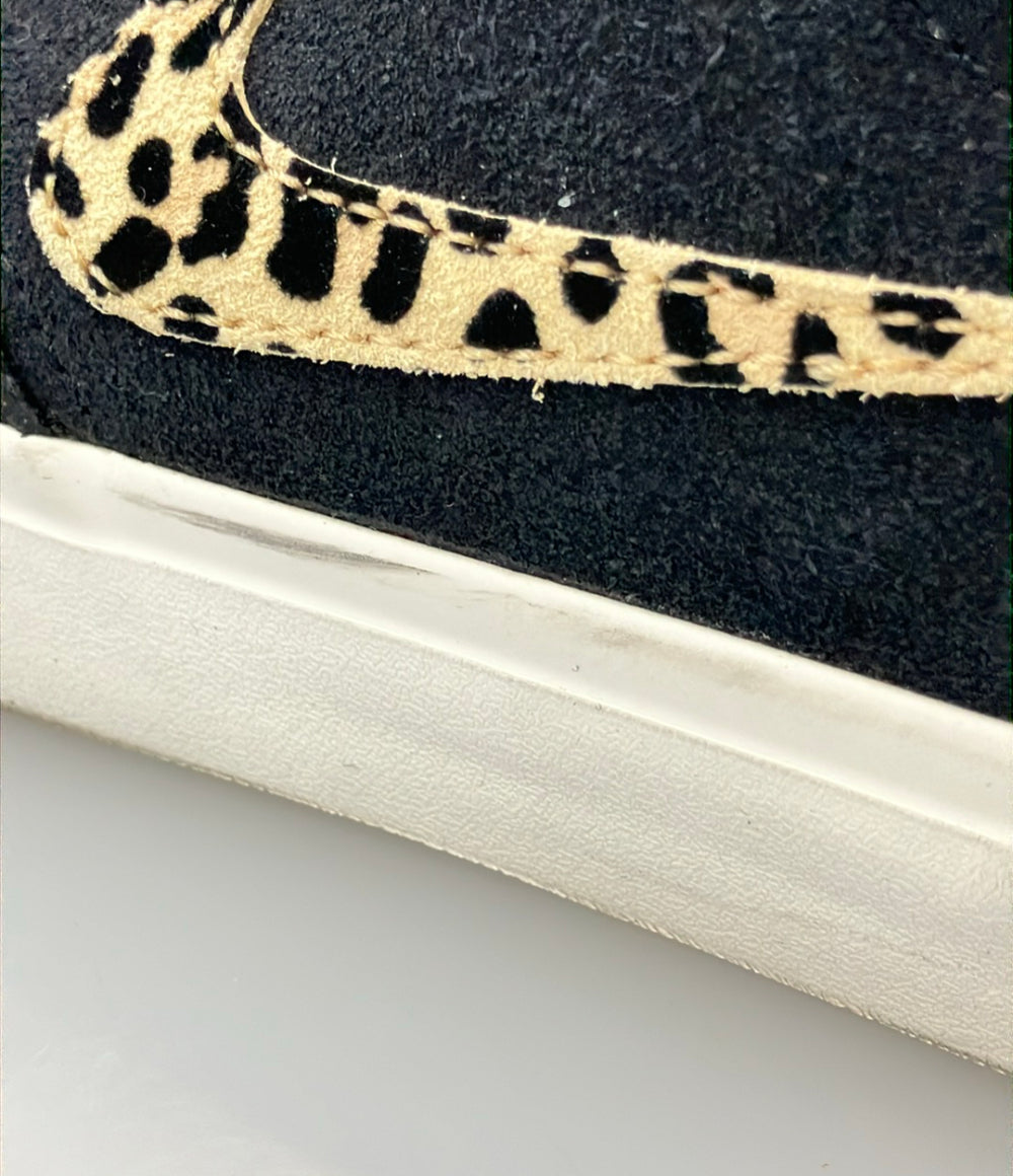 NIKE ローカットスニーカー ヒョウ柄 W チャージ スエード SE IM7348-001 レディース SIZE 24.5 (L) ナイキ