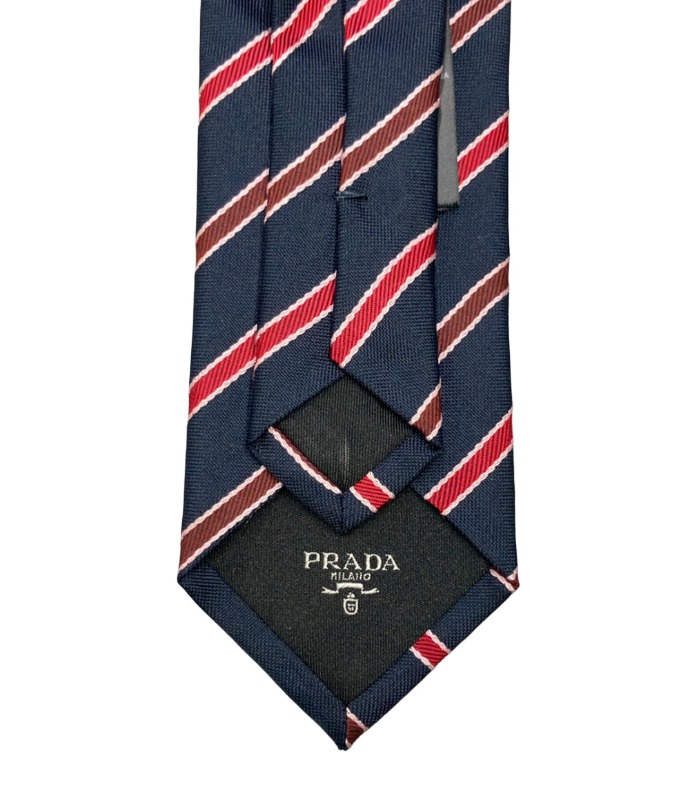 PRADA ネクタイ レジメンタル柄 メンズ プラダ