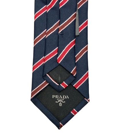 PRADA ネクタイ レジメンタル柄 メンズ プラダ