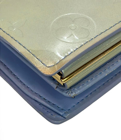 LOUIS VUITTON 二つ折り財布 ヴェルニ ポルトフォイユ ヴィエノワ M91315 レディース ルイ・ヴィトン