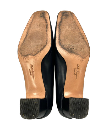 Salvatore Ferragamo パンプス ガンチーニ DE 43448 レディース SIZE 6.5 サルヴァトーレフェラガモ