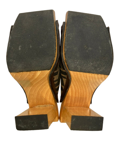 FENDI ズッカ柄ミュール レディース SIZE 36 1/2 フェンディ