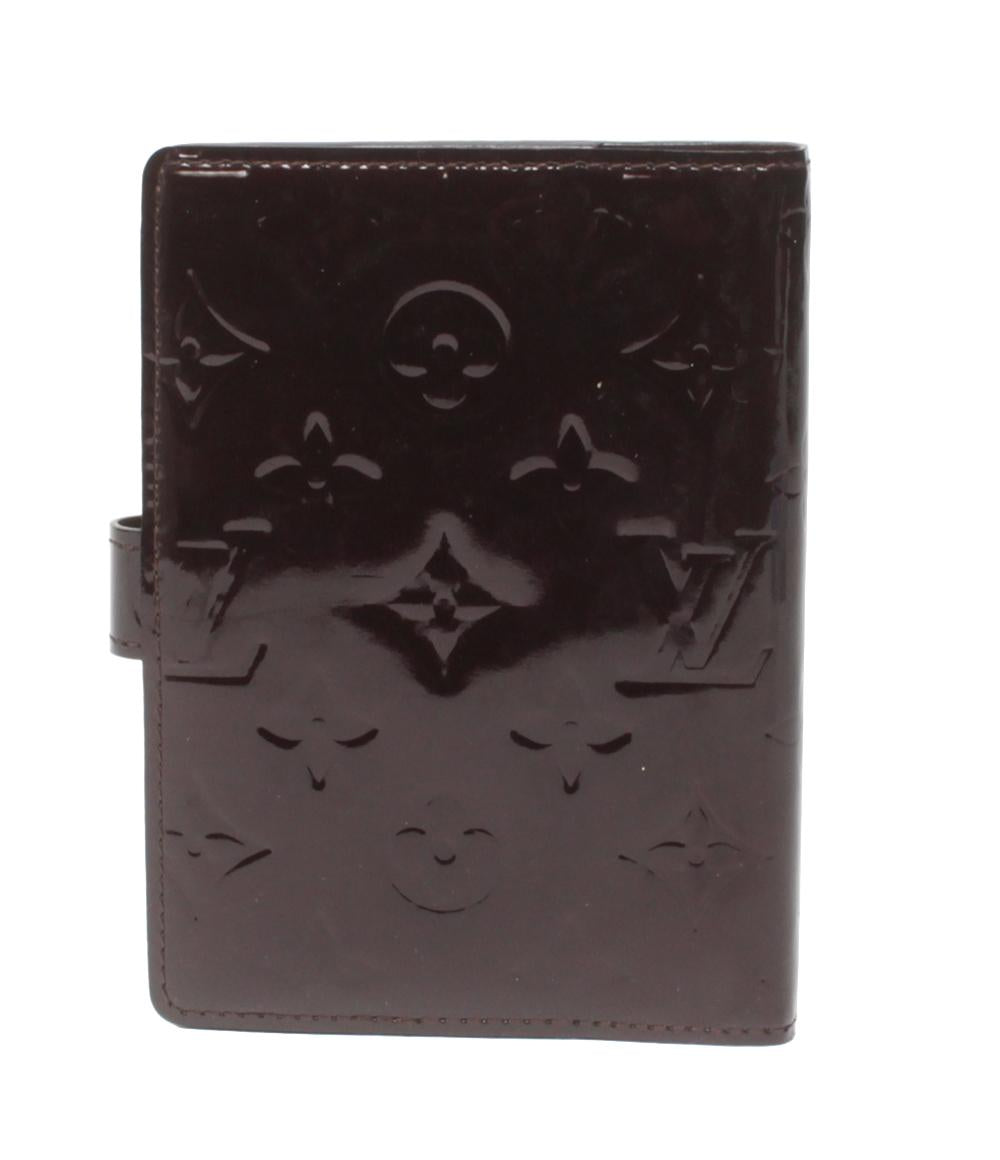 LOUIS VUITTON 手帳カバー アジェンダPM ヴェルニ R21026 レディース