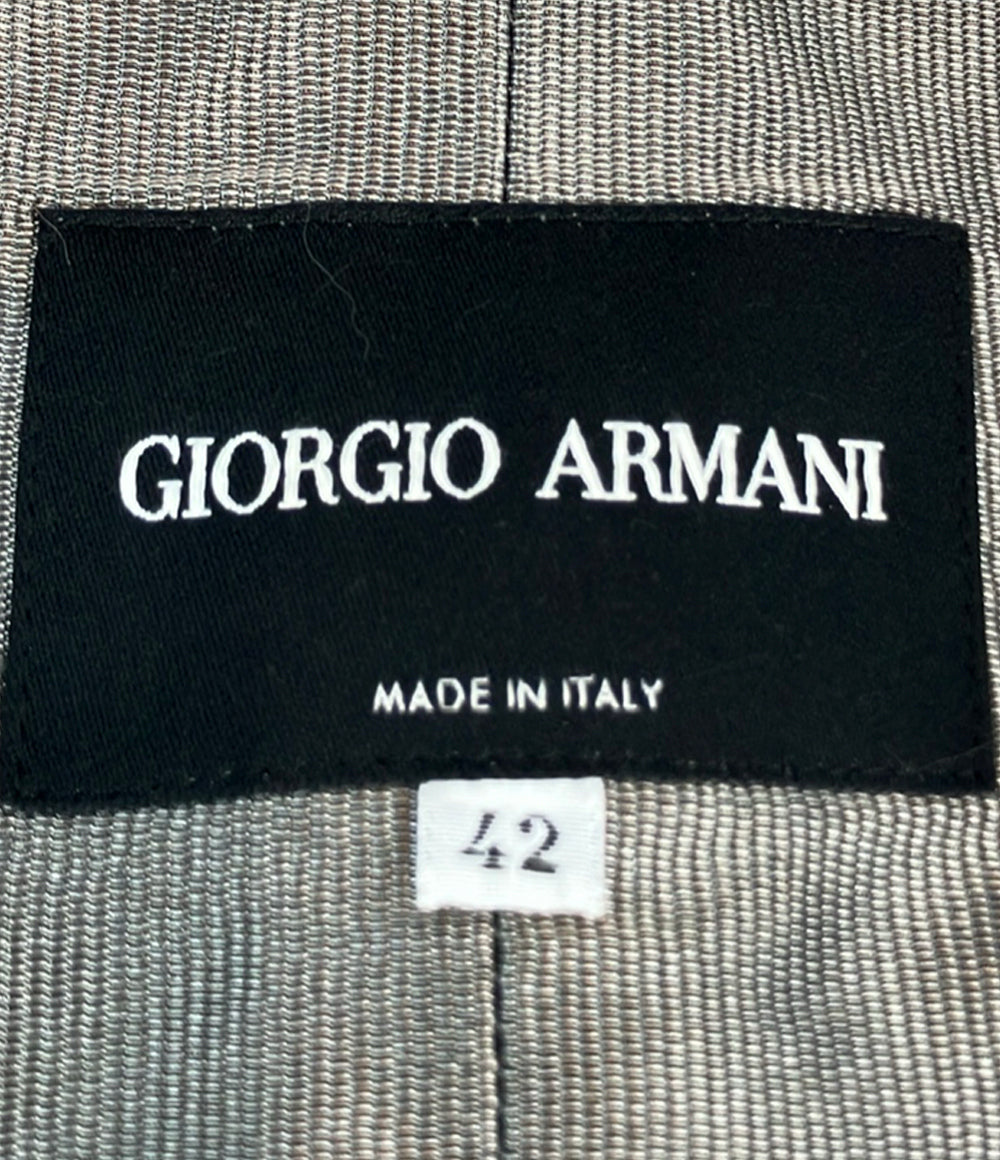 GIORGIO ARMANI 半袖ジャケット デザイン ホルターネックライン ゴールド Borgo21 レディース SIZE 42 (M) ジョルジオアルマーニ